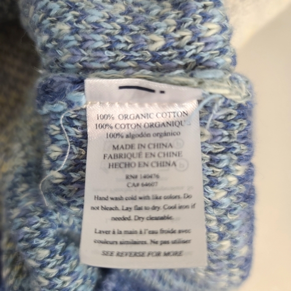 FAHERTY Island Time Coastal Organic Cotton Cardigan NWT Size Small - Picture 8 of 11